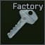 Factory emergency exit key