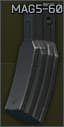 60발, 5.56x45 SureFire MAG5-60 STANAG 탄창 