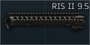 AR-15 Daniel Defense RIS II 9.5 총열덮개 (Coyote Brown)