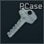 Pistol case key