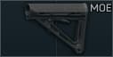 AR-15 Magpul MOE 카빈 개머리판 (Black)