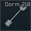 Dorm room 218 key