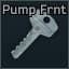 Pumping station front door key