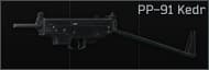 PP-91 Kedr 9x18PM submachine gun