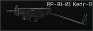 PP-91-01 Kedr-B 9x18PM submachine gun
