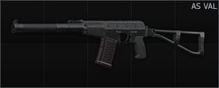 AS VAL 9x39 special assault rifle Default