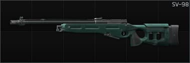 SV-98 7.62x54R bolt-action sniper rifle Default