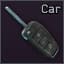 Folding car key