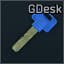 Dorm guard desk key