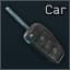Folding car key