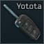 Yotota car key