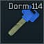 Dorm room 114 key