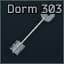 Dorm room 303 key