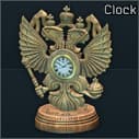Wooden clock