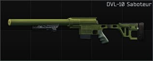 Lobaev Arms DVL-10 7.62x51 bolt-action sniper rifle Saboteur