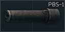 AKM PBS-1 7.62x39 소음기 