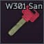 Health Resort west wing room 301 key
