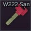 Health Resort west wing room 222 key