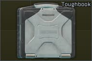 Toughbook reinforced laptop
