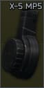 50발, HK MP5 9x19 X Products X-5 드럼 탄창 
