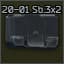 2발, TOZ-106 20게이지 MTs 20-01 Sb.3 탄창 
