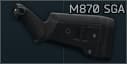M870 Magpul SGA 폴리머 개머리판 