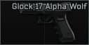 Glock 17 9x19 pistol Alpha Wolf