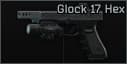 Glock 17 9x19 pistol Hex