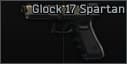 Glock 17 9x19 pistol Spartan