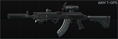 Kalashnikov AKM 7.62x39 assault rifle T-OPS