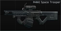 Colt M4A1 5.56x45 assault rifle Space Trooper