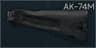 AK-74M polymer stock