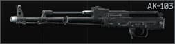 Kalashnikov AK-103 7.62x39 assault rifle