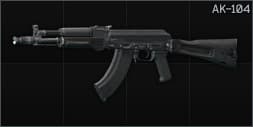 Kalashnikov AK-104 7.62x39 assault rifle Default
