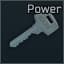 Power substation utility cabin key