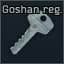 Goshan cash register key