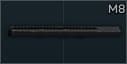 M14 UltiMAK M8 전방 광학 마운트 