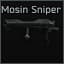 Mosin 7.62x54R bolt-action rifle (Sniper)