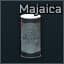 Can of Majaica coffee beans