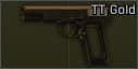 TT-33 7.62x25 TT pistol (Golden)