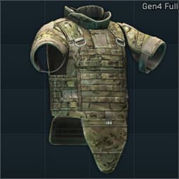 IOTV Gen4 body armor (Full Protection Kit, MultiCam)