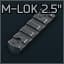 Magpul M-LOK 2.5 인치 레일 