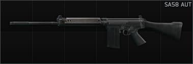 DS Arms SA58 7.62x51 assault rifle AUT