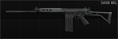 DS Arms SA58 7.62x51 assault rifle BEL