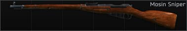 Mosin 7.62x54R bolt-action rifle (Sniper) Default