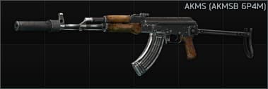 Kalashnikov AKMS 7.62x39 assault rifle (AKMSB 6P4M)