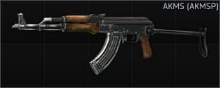 Kalashnikov AKMS 7.62x39 assault rifle (AKMSP)