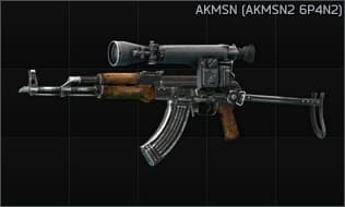 Kalashnikov AKMSN 7.62x39 assault rifle (AKMSN2 6P4N2)