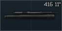 11인치, HK 416A5 5.56x45 총열 