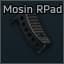 Mosin 소총 AIM Sports 반동 패드 